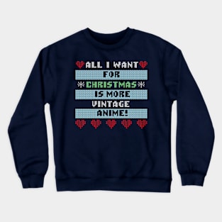 Vintage Anime Christmas Sweater Crewneck Sweatshirt